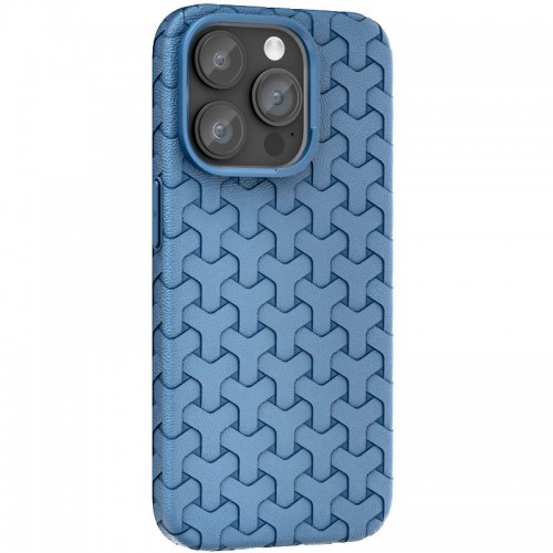 Чохол TPU Weaving для Apple iPhone 15 Pro (6.1") Blue