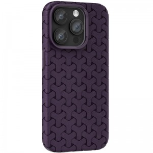 Чохол TPU Weaving для Apple iPhone 15 Pro Max (6.7") Purple