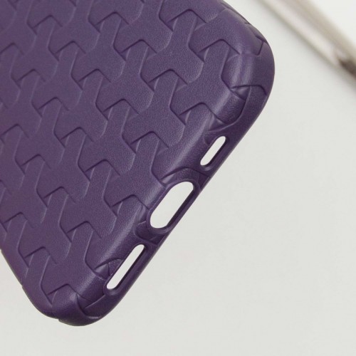 Чохол TPU Weaving для Apple iPhone 16 (6.1") Purple