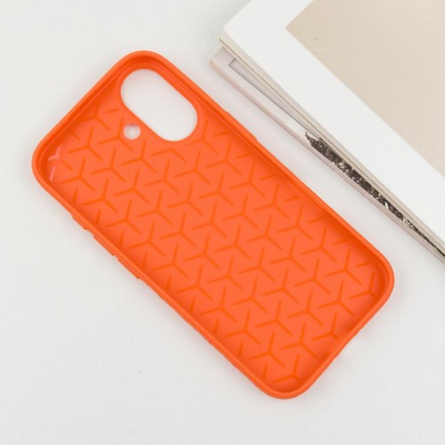 Чохол TPU Weaving для Apple iPhone 16 (6.1") Orange