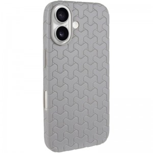 Чохол TPU Weaving для Apple iPhone 16 (6.1") Grey