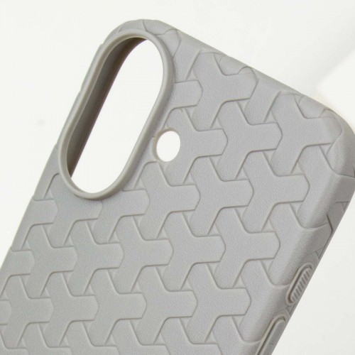 Чохол TPU Weaving для Apple iPhone 16 (6.1") Grey