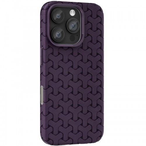 Чохол TPU Weaving для Apple iPhone 16 Pro (6.3") Purple