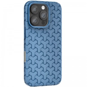 Чохол TPU Weaving для Apple iPhone 16 Pro (6.3") Blue