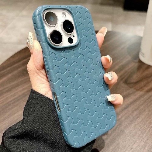 Чохол TPU Weaving для Apple iPhone 16 Pro Max (6.9") Blue