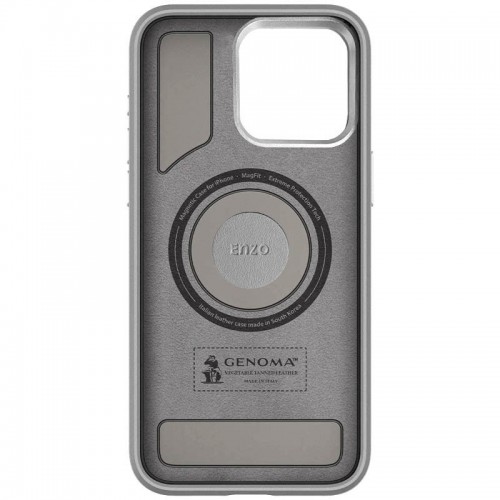 Чохол SGP PC+Leather with MagSafe для Apple iPhone 13 (6.1") Grey