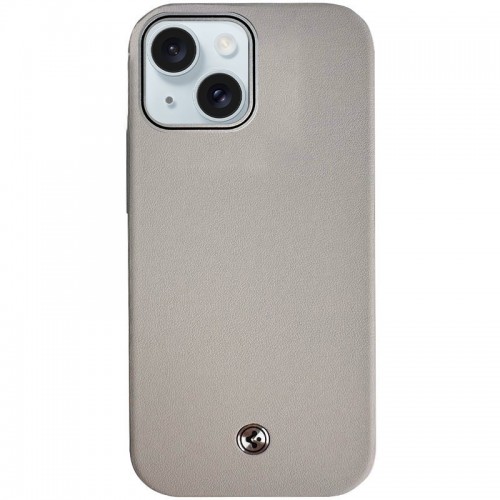 Чохол SGP PC+Leather with MagSafe для Apple iPhone 15 (6.1") Grey