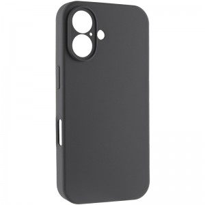 Чохол Silicone Case Full Camera Protective (AA) NO LOGO для Apple iPhone 16 (6.1") Сірий / Dark Gray