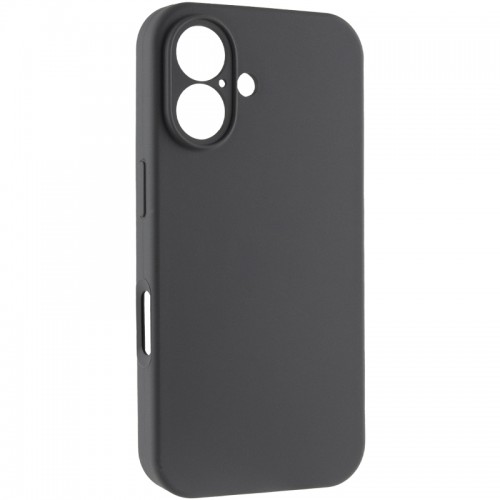 Чохол Silicone Case Full Camera Protective (AA) NO LOGO для Apple iPhone 16 (6.1") Сірий / Dark Gray