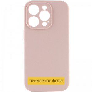 Чохол Silicone Case Full Camera Protective (AA) NO LOGO для Apple iPhone 16 (6.1") Рожевий / Pink Sand
