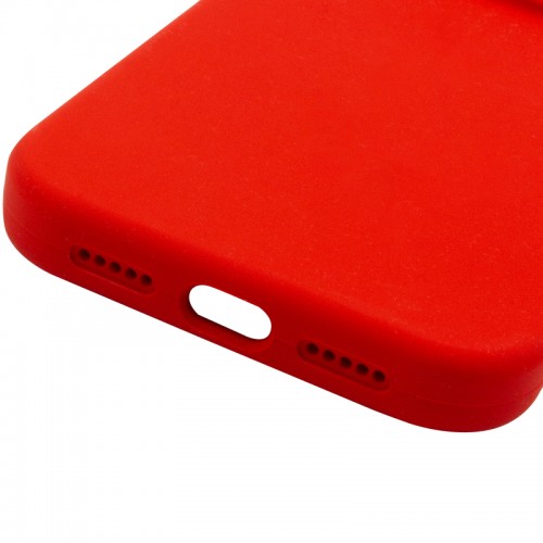 Чохол Silicone Case Full Camera Protective (AA) NO LOGO для Apple iPhone 16 (6.1") Червоний / Red