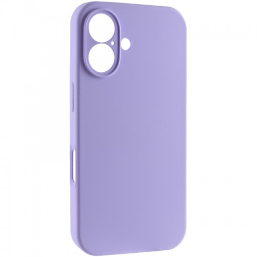Чохол Silicone Case Full Camera Protective (AA) NO LOGO для Apple iPhone 16 (6.1") Бузковий / Dasheen