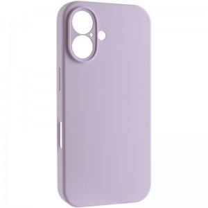 Чохол Silicone Case Full Camera Protective (AA) NO LOGO для Apple iPhone 16 (6.1") Бузковий / Lilac