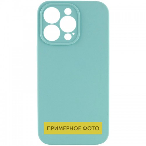 Чохол Silicone Case Full Camera Protective (AA) NO LOGO для Apple iPhone 16 Plus (6.7") Бірюзовий / Marine Green