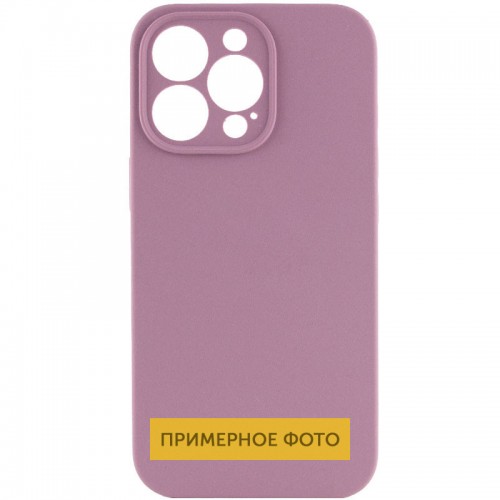 Чохол Silicone Case Full Camera Protective (AA) NO LOGO для Apple iPhone 16 Plus (6.7") Ліловий / Lilac Pride