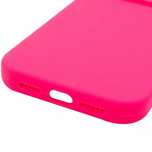 Чохол Silicone Case Full Camera Protective (AA) NO LOGO для Apple iPhone 16 Plus (6.7") Рожевий / Barbie pink