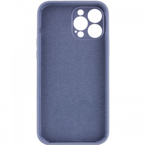 Чохол Silicone Case Full Camera Protective (AA) NO LOGO для Apple iPhone 16 Pro (6.3") Сірий / Lavender Gray
