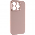 Чохол Silicone Case Full Camera Protective (AA) NO LOGO для Apple iPhone 16 Pro (6.3") Рожевий / Pink Sand