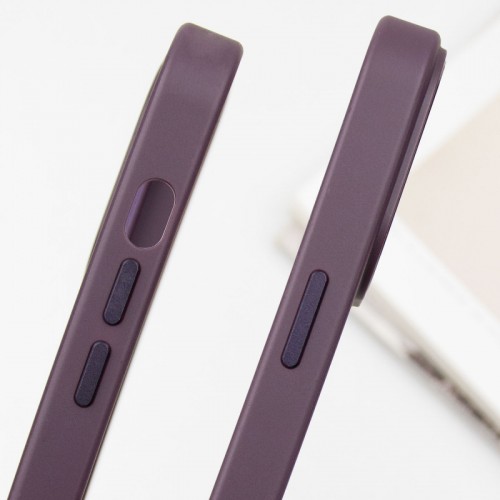 Шкіряний чохол SnapCase with MagSafe для Apple iPhone 11 (6.1") Dark Purple