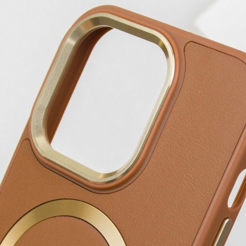 Шкіряний чохол SnapCase with MagSafe для Apple iPhone 11 Pro (5.8") Brown