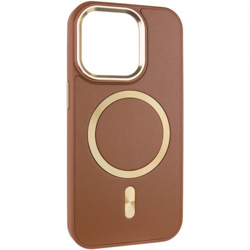 Шкіряний чохол SnapCase with MagSafe для Apple iPhone 11 Pro Max (6.5") Brown