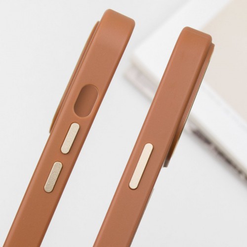 Шкіряний чохол SnapCase with MagSafe для Apple iPhone 12 Pro Max (6.7") Brown