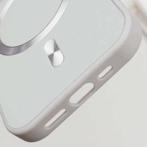 Шкіряний чохол SnapCase with MagSafe для Apple iPhone 12 Pro Max (6.7") Grey