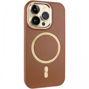 Шкіряний чохол SnapCase with MagSafe для Apple iPhone 14 Pro (6.1") Brown