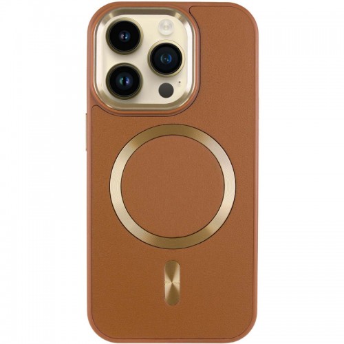 Шкіряний чохол SnapCase with MagSafe для Apple iPhone 14 Pro (6.1") Brown