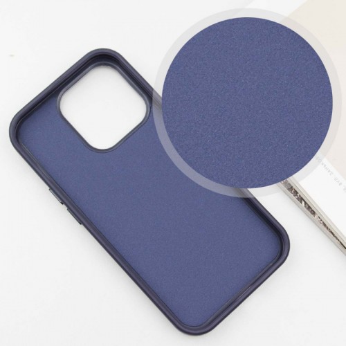 Шкіряний чохол SnapCase with MagSafe для Apple iPhone 16 Pro Max (6.9") Dark Blue