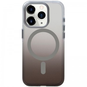 Чехол TPU+PC Shadow с MagSafe для Apple iPhone 14 Pro (6.1") Серый