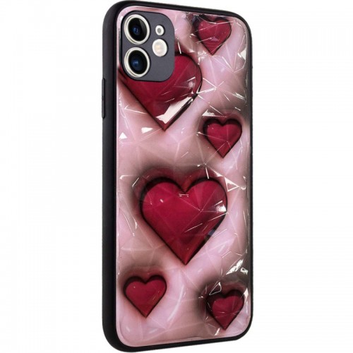 TPU+PC чохол Prisma Plushie для Apple iPhone 11 (6.1") Hearts