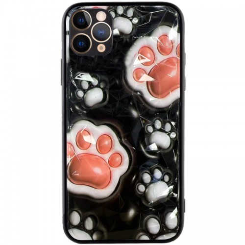 Чехол TPU+PC Prisma Plushie для Apple iPhone 11 Pro (5.8") Paws