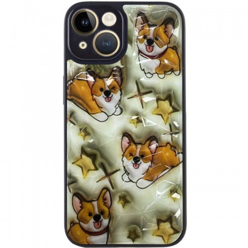 Чехол TPU+PC Prisma Plushie для Apple iPhone 14 (6.1") Корги