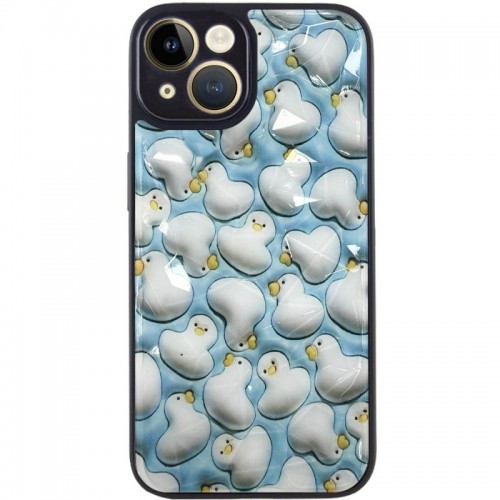 TPU+PC чехол Prisma Plushie для Apple iPhone 14 (6.1") Утки