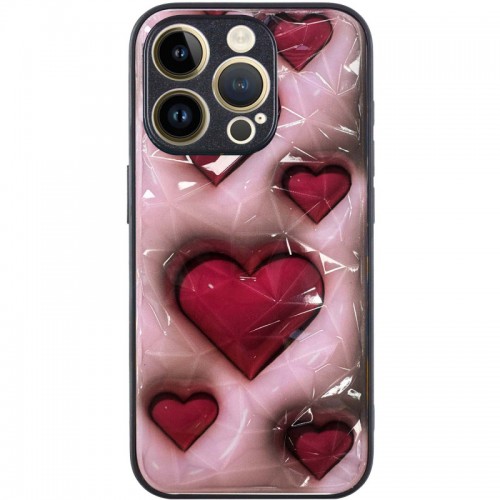 TPU+PC чохол Prisma Plushie для Apple iPhone 14 Pro Max (6.7") Hearts