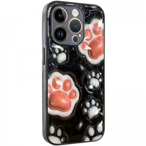 TPU+PC чохол Prisma Plushie для Apple iPhone 15 Pro Max (6.7") Paws