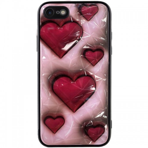 TPU+PC чохол Prisma Plushie для Apple iPhone 7 / 8 / SE (2020) (4.7") Hearts
