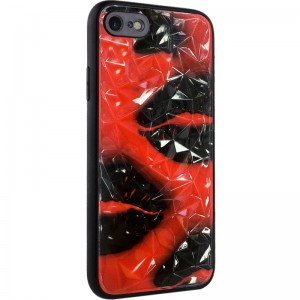 TPU+PC чохол Prisma Plushie для Apple iPhone 7 / 8 / SE (2020) (4.7") Kiss