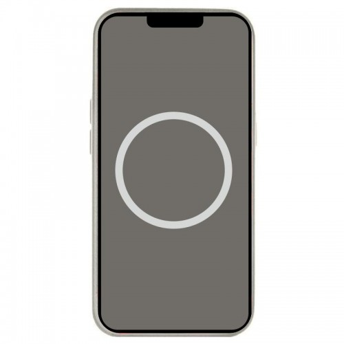 Чехол Silicone case (AAA) с Magsafe и анимацией (кнопка) для Apple iPhone 16 (6.1") Stone Grey