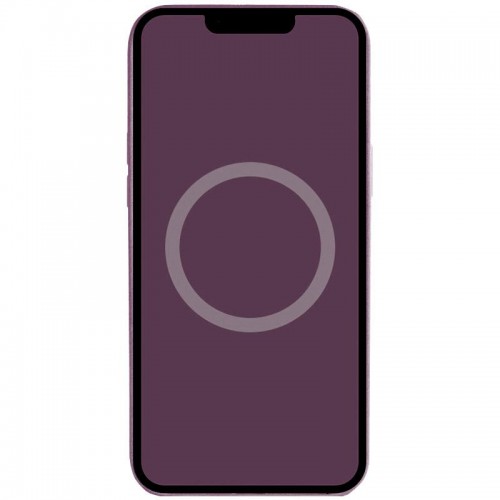 Чехол Silicone case (AAA) с Magsafe и анимацией (кнопка) для Apple iPhone 16 Pro (6,3") Слива