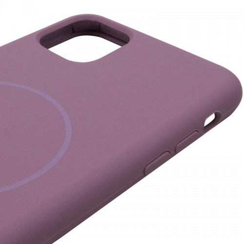 Чохол Silicone Case Full Protective (AA) with MagSafe для Apple iPhone 11 Pro Max (6.5") Ліловий / Lilac Pride