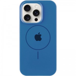 Чохол Silicone Case Full Protective (AA) with MagSafe для Apple iPhone 13 Pro (6.1") Синій / Denim Blue