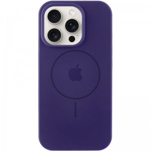 Чохол Silicone Case Full Protective (AA) with MagSafe для Apple iPhone 13 Pro Max (6.7") Фіолетовий / Elderberry