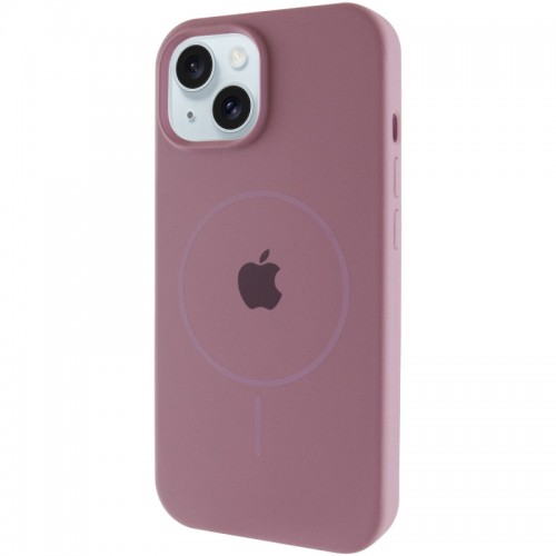 Чохол Silicone Case Full Protective (AA) with MagSafe для Apple iPhone 14 Plus (6.7") Ліловий / Lilac Pride