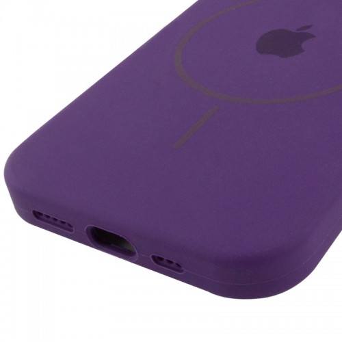 Чохол Silicone Case Full Protective (AA) with MagSafe для Apple iPhone 15 Plus (6.7") Фіолетовий / Amethyst