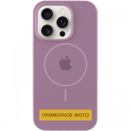 Чохол Silicone Case Full Protective (AA) with MagSafe для Apple iPhone 16 Plus (6.7") Ліловий / Lilac Pride