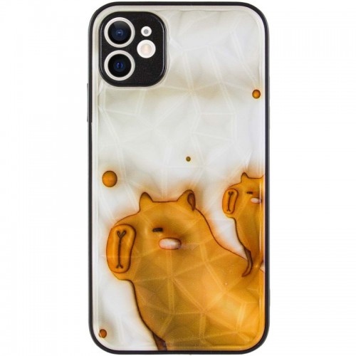 TPU+PC чехол Prisma Fluffie для Apple iPhone 11 (6.1") Капибара