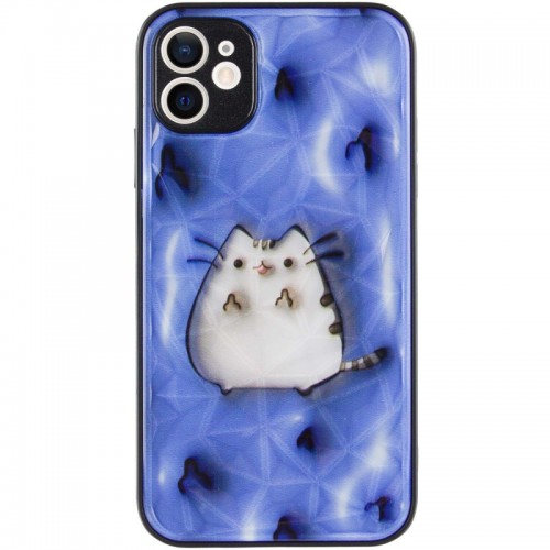 Чехол TPU+PC Prisma Fluffie для Apple iPhone 11 (6,1") Pusheen