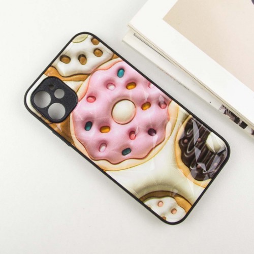 Чехол TPU+PC Prisma Fluffie для Apple iPhone 12 (6,1") Donut
